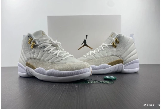 873864-102 OVO 12 873864-102 Retro Jordan White 0419